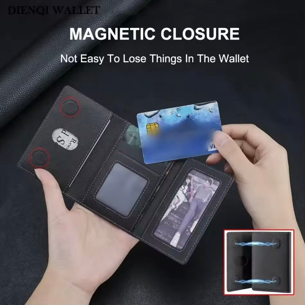 Slim Tri-Fold MagSafe Wallet With Stand