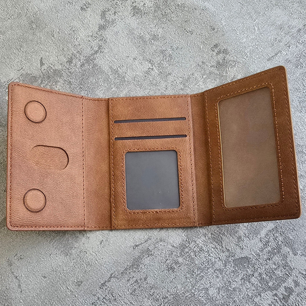Slim Tri-Fold MagSafe Wallet With Stand