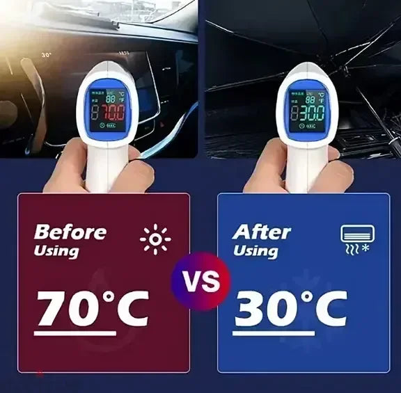 Front Window Sunshade Windscreen Car Umbrella